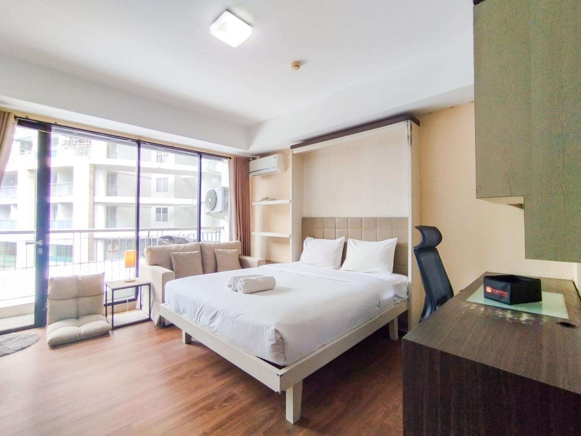 Simply And Comfy Studio Room Apartment Beverly Dago By Travelio Bandung Buitenkant foto